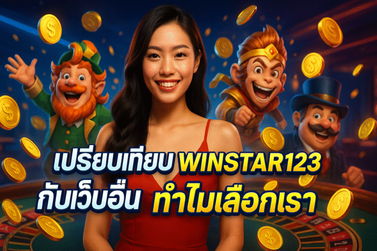 เปรียบเทียบ WINSTAR123 กับเว็บอื่น ทำไมเลือกเรา